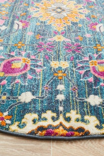 Rug Culture Babylon Medium Blue Rug 200X200CM - BLN-210-BLUE-200X200 hero image
