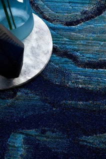 Rug Culture Dreamscape Extra Large Indigo Rug 330X240CM - DRM-862-INDI-330X240 hero image