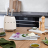 Smeg 50s Retro Style 6 Piece Knife Block Set Cream KBSF02CR image NaN