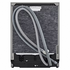 LG 60cm 14 Place Setting QuadWash Built Under Dishwasher Stainless Steel XD4B24UPS image NaN
