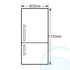 Westinghouse WBE5100SCL 510L Fridge image NaN