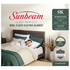 Sunbeam Sleep Perfect Wool Fleece Electric Blanket Super King BLW5681 image NaN