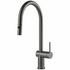 Gessi Inedito Pull Out Dual Function Spray Kitchen Mixer Tap Black Metal Brushed 60413BMB image NaN