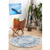 Rug Culture Evoke Medium White Navy Rug 200X200CM - EVO-253-WNAV-200X200 image NaN