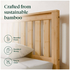 Zinus Double Wooden Bed Frame with Slatted Base and Footboard AU-FPBHN1ZC-12D image NaN
