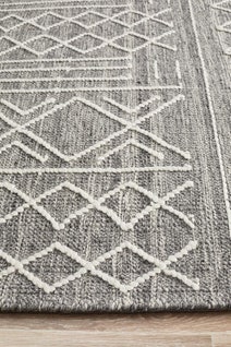 Rug Culture Hudson Extra Large Grey Rug 320X230CM - HUD-807-GRY-320X230 hero image