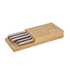 Joseph Joseph Elevate Steel Knives Bamboo Store 5-piece Knife Set with In-drawer Storage Tray 10563 image NaN