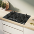 Bosch 75cm Series 6 Natural Gas Cooktop Tempered Glass Black PPQ7A6I10A image NaN