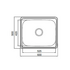 Abey PR45AT2 The Lodden 45L Single Inset Laundry Tub with Lucia Tap and Bypass image NaN
