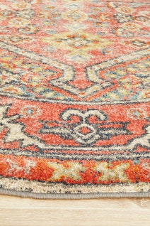 Rug Culture Legacy Small Multi-coloured Rug 150X150CM - LEG-856-CRIM-150X150 hero image