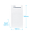 Billi Home C Chilled Filtered Water with Extended Square Slimline Dispenser Matte Black 913000EMB image NaN