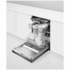 Fisher & Paykel Series 7 Contemporary Built Under Dishwasher Black Steel DW60UC6B image NaN