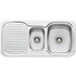 Oliveri LL127 Lakeland 1 and 1/2 Bowl Left Hand Drainer Sink image NaN