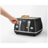 DeLonghi Icona Capitals 4 Slice Toaster Auckland Black CTOC4003BK image NaN