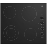 Beko 60cm Vitroceramic 4 Zone Ceramic Cooktop BCT601CG hero image