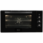 Artusi 90cm Black Glass Built-in Electric Oven CAO900B hero image