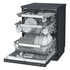 LG 60cm 15 Place QuadWash Dishwasher in Matte Black Finish with TrueSteam XD3A25MB image NaN