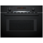 Bosch Series 4, Built-in Microwave Oven with Hot Air-Black CMA583MB0B hero image