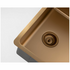 Titan Large and Small Bowl Sink Brass TSBR5228 image NaN