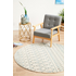 Rug Culture Evoke Small White Rug 150X150CM - EVO-260-WHI-150X150 image NaN