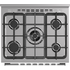 Glem 70cm Dual Fuel Bi-Energy Freestanding Oven Stainless Steel GB765DOP image NaN