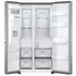 LG 635L Side by Side Fridge with Non-plumbed Ice & Water Dispenser Stainless Steel GS-N600PL&nbsp; image NaN