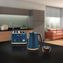 Morphy Richards 100013 Aspect Scandi Deep Blue Kettle hero image
