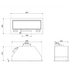Smeg 60cm Black Glass & Stainless Steel Integrated Rangehood KSGAU6P4VN image NaN
