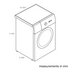 Electrolux EWF12853 8.5kg Front Load Washing Machine image NaN