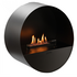 Planika Zero Emission Bubble Fireplace in Circular Casing for Wall BUBBLEW image NaN