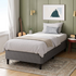 Zinus Keenan Single Fabric Dark Grey Ensemble Bed Base AU-BSLB-DG-S image NaN