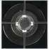 Artusi 70cm Gas Cooktop Tempered Black Glass CAGH7000B image NaN