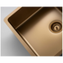 Titan Large and Small Bowl Sink Brass TSBR5228 image NaN