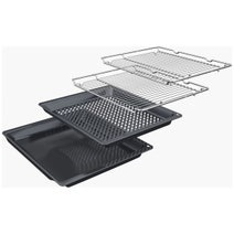 NEFF 60cm Pyrolytic Slide & Hide Oven with Added Steam Deep Black B69VS73Y0A-DB hero image