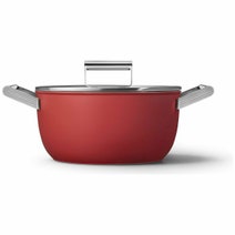 Smeg Three Piece Cookware Set Red CK3PCRDM hero image