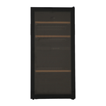 Cantina 127 Bottle Dual Zone Freestanding Wine Cabinet Black CCWID105B hero image