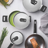 Tramontina Grano 4 Piece Tri-Ply Stainless Steel Cookware Set with Bakelite Handles 65160000 image NaN