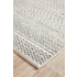 Rug Culture Chrome Medium Silver & Off White Rug 300X80CM - CRO-HPR-SIL-300X80 image NaN