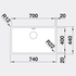 Blanco ANDANO700UK5 Undermount Sink image NaN