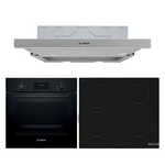 Bosch 60cm Built In Oven and Induction Cooktop with Slideout Rangehood Cooking Pack BSHCOOKPACK1 hero image