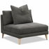 Kalona KYOTO Right Facing Extended Chaise Sofa Pewter WS-205-RCS-VILA-27 image NaN