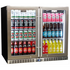 Schmick 233L Heated Glass Quiet Under Bench Stainless Steel Bar Fridge SK206-HD image NaN