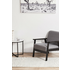 Rug Culture Chrome Large Silver & Off White Rug 400X80CM - CRO-SAV-SIL-400X80 image NaN