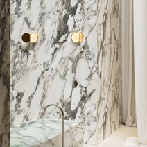 DCW Editions Poudrier Wall Light - Gold POUDRIER hero image