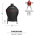 Kamado Joe Grill Cover - Big Joe BJ-GC24BWFS image NaN