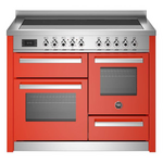 Bertazzoni Professional Series 110cm 5-Zone Induction Cooktop with Electric Triple Oven Cooker Orange PRO115I3EART hero image