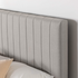 Zinus Debi Queen Upholstered Fabric Bed Base Light Grey AU-FHVP-LG-Q image NaN