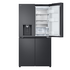 LG 636L French Door Fridge with Non-Plumbed Ice and Water Dispenser Matte Black GF-LN700MBL image NaN