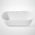 Claybrook Skye 1500 Freestanding Bath - Dover White 3347002355 image NaN