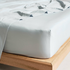 Linen House Augusta 500TC Pale Blue King Fitted Sheet 50cm 01843F733 image NaN
